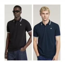 polo gstar d17127 5864 stripe  perm