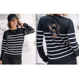 pull freeman t porter h24 lea-stripes